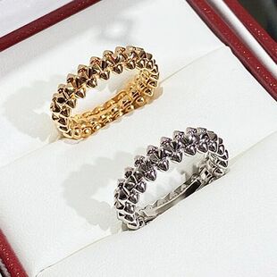 2023 New Hot Selling 925 Sterling Silver Rivet Ring Women an
