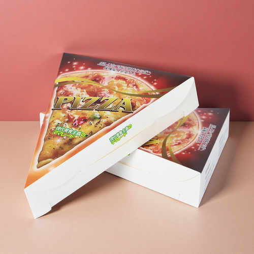 三角pizza盒牛皮纸小块匹萨