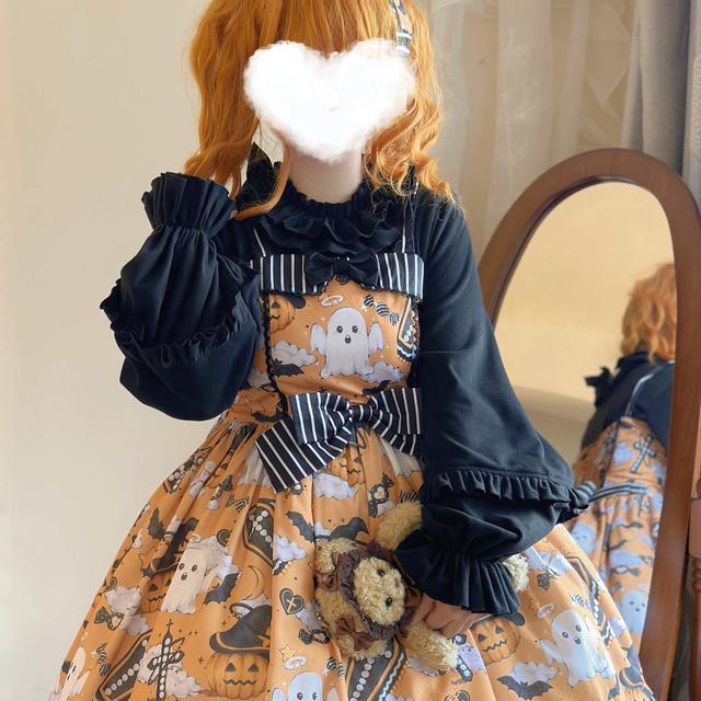 白糖少女原创设计Lolita内搭厚款