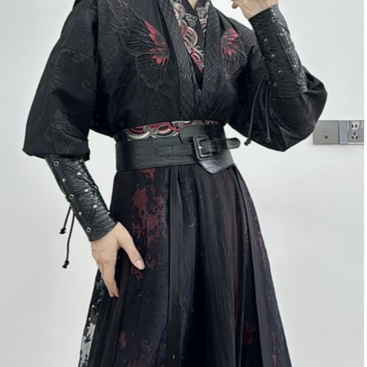 2025新款汉服男女霸气侠客古风套