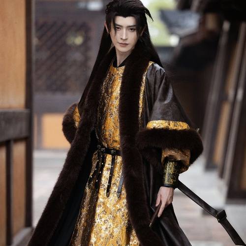 国风大典秀款唐圆领袍汉服套装