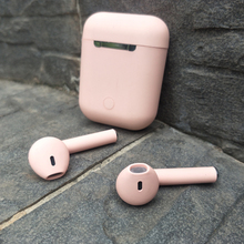 无线蓝牙耳机女生款可爱双耳入耳式马卡龙粉色少女心inpods12运动适用苹果vivo华为oppo安卓通用超长待机续航