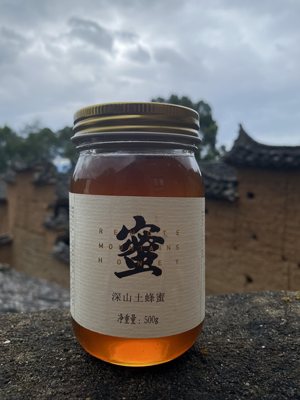 乡野子威古法传统土蜂蜜百花蜜500g