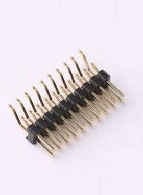 X6521WRS-2x10H-C60D75 排针 2x10P 间距:2.54mm 方针 SMD,P=2.54