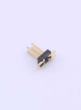 X1321WVS-2x02J-C40D53 排针 2x2P 间距:1.27mm 方针 SMD,P=1.27m