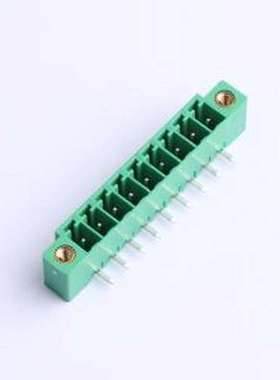 MX15EDGRM-3.81-09P-GN01-Cu-A 插拔式接线端子 3.81mm 1x9P 排数