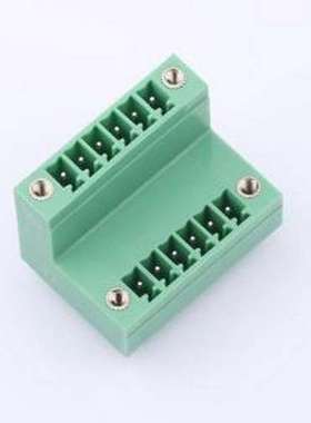 KF2EDGVTM-3.5-2*6P 插拔式接线端子 KF2EDGVTM-3.5-2*6P 插件,P=