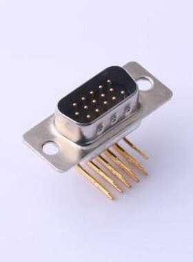 FDM1514-M0DB103K6K D-Sub/VGA连接器 D-Sub 公 P数:15P 弯插