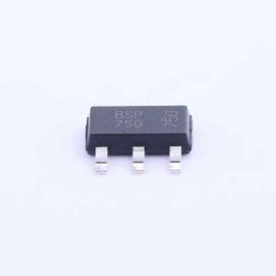 BSP75GTA 场效应管(MOSFET) 1个N沟道 耐压:60V 电流:1.6A SOT-22