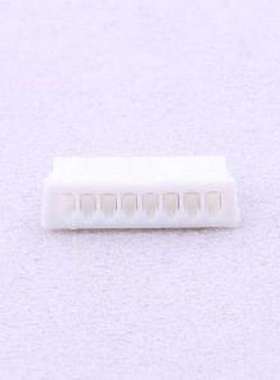 A1250H-08P 胶壳(线对板/线对线) 1.25mm 1x8P 白色 P=1.25mm