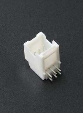 KH-A2015-2X03AW 线对板针座 间距:2mm 2x3P 白色 插件,P=2mm