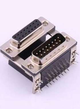 6200-B15FB15MBS012 D-Sub/VGA连接器 D-Sub 母 公 弯插