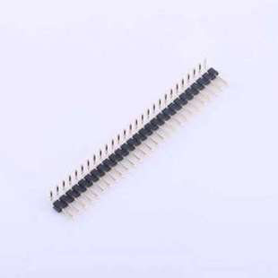 排针 1x27P 弯插 27I P=2mm 方针 C40D28 2mm X4611WR 间距