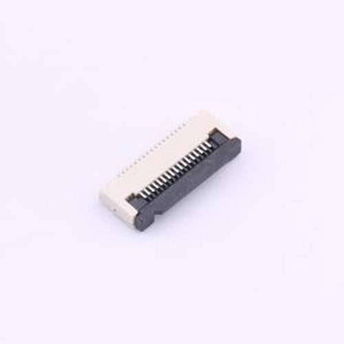 GT-F0502SR20-17SMT01 FFC/FPC连接器 翻盖式 下接 P数:17P 间距: