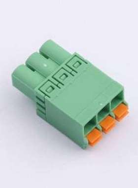 1754571 插拔式接线端子 5.08mm 排数:1 每排P数:3