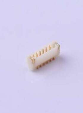 A0800WR-S-06PD01 线对板针座 A0800WR-S-06PD01 SMD,P=0.8mm,卧