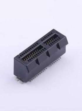 3113-110T 金手指连接器 1mm P数:36P 黑色 SMD,P=1mm