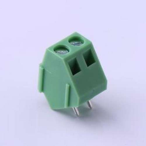 KF103-5.0-2P 螺钉式接线端子 5mm 1x2P 排数:1 每排P数:2 直插