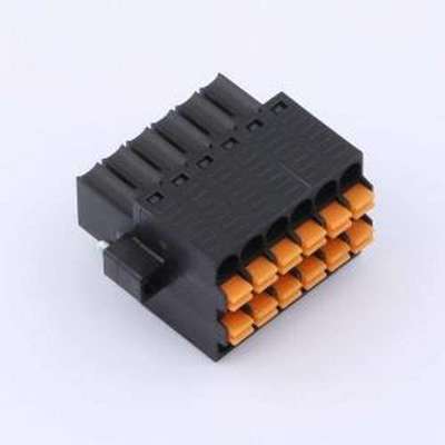 JL15EDGKDHM-35006B01 插拔式接线端子 JL15EDGKDHM-3.5-2X6P插拔