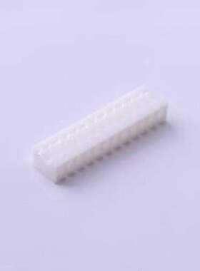 HX20010-12Y 胶壳(线对板/线对线) 2mm 1x12P 白色 P=2mm