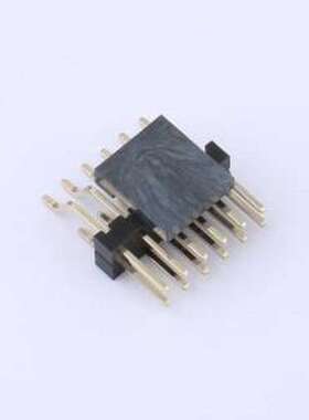 GPFD201-0602A001R1BF 排针 2x6P 方针 直插 SMD,P=2mm,卧贴