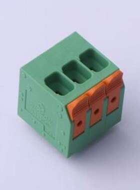 DG2206V-7.5-DB-03P-14-00A(H) 插拔式接线端子 7.5mm 1x3P 排数: