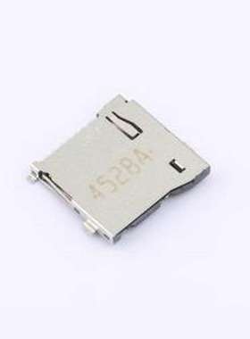 ACBS-08BK-H-006 SD卡/存储卡连接器 24V,1.1A 1210 SMD