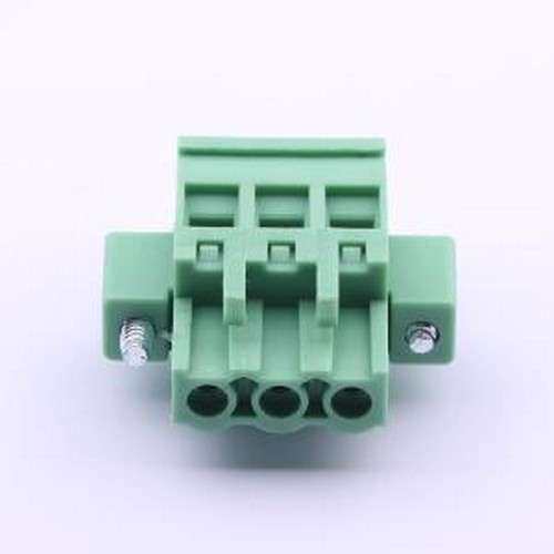 DB2EKAM-5.08-3P-GN-S 插拔式接线端子 5.08mm 1x3P 排数:1 每排P