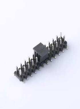 HB-PH9-254212PB2GOP 排针 间距:2.54mm 2x12P 方针 SMD,P=2.54mm