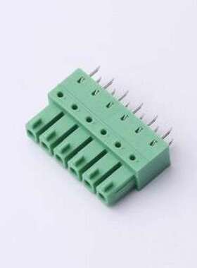 DB2EB-3.81-6P-GN 插拔式接线端子 3.81mm 绿色 插件,P=3.81mm