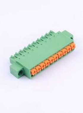 DB2EKNM-3.5-10P-GN 插拔式接线端子 3.5mm 排数:1 每排P数:10 绿