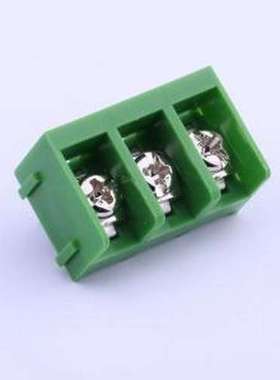 9500-3P绿色 栅栏式接线端子 接线端子 9.5MM间距 3PIN 插件,P=9.
