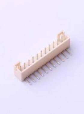 HC-PH-11AW-M 线对板针座 1x11P 间距:2mm 弯插 系列:PH 弯插,P=2