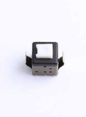 PS-5824SSB-2PL 按键开关 双弹平头自锁,脚距8.6mm,行程1.0mm,按