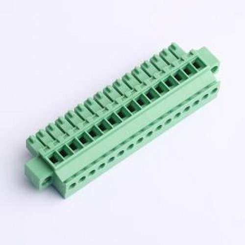 DB2EKAM-3.5-16P-GN-S 插拔式接线端子 3.5mm 1x16P 排数:1 每排P