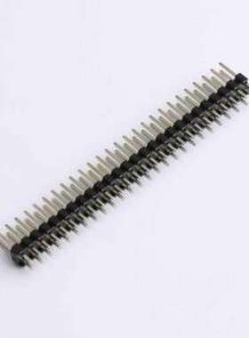 PZ254V-12-52P 排针 排针2.54mm间距 双排 2x26P 直插 方针 插件,