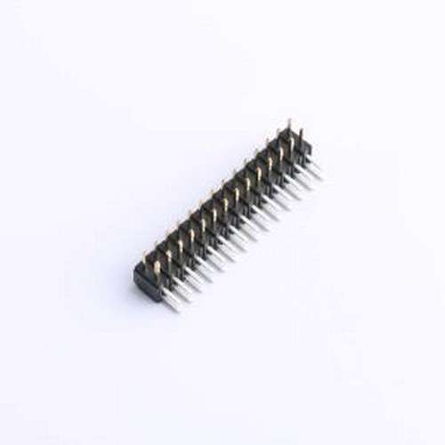 X4621WR-2x14B-C40D28 排针 2x14P 间距:2mm 方针 插件,P=2mm