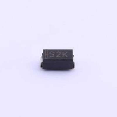 S2K 通用二极管 电压:800V 电流:2A SMA(DO-214AC)
