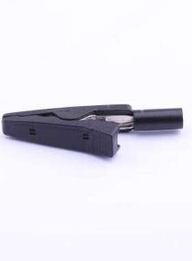 27.187.2 香蕉头/鳄鱼夹 鳄鱼夹 黑色