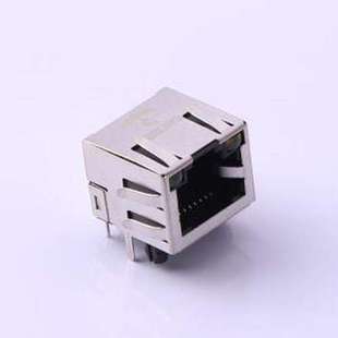 B011 彎插 RJ45 RJ11 以太網(wǎng)連接器 帶LED MJ5688 插件 GRSL1