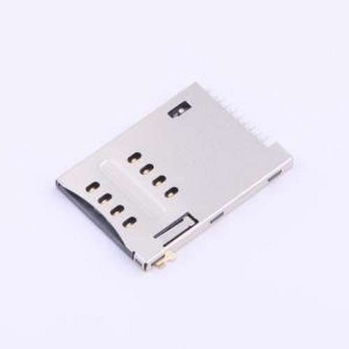 SIM-132-ARP10 SIM卡连接器 自弹式 MiniSIM卡 卡座 SMD