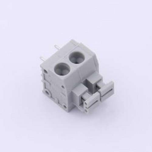 DB260-5.0-2P-GY 弹簧式接线端子 DB260-5.0-2P-GY 插件,P=5mm