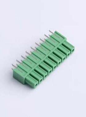 DB2EB-3.81-9P-GN 插拔式接线端子 3.81mm 绿色 插件,P=3.81mm