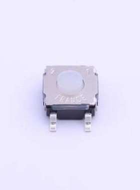 KSC221GLFS 轻触开关 6.2*6.2*0.6mm 立贴 轻触开关 SMD