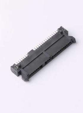 XUTS-2205-0429 金手指连接器 SATA15+7PIN板上接触母座 H4.2MM S