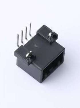 S04B1-HCMKS 汽车连接器 S04B1-HCMKS 弯插,P=2.54mm