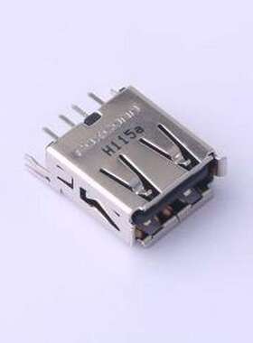 UB0112C-4HH9-4F USB连接器 Type-A 母 直插 插件