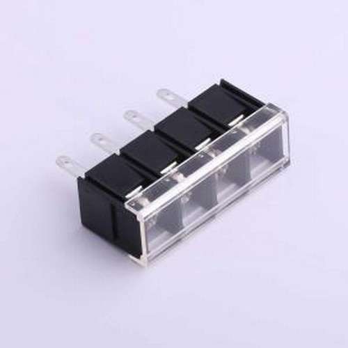 KF58H-10.0-4P 栅栏式接线端子 10mm 1x4P 每排P数:4 排数:1 直针