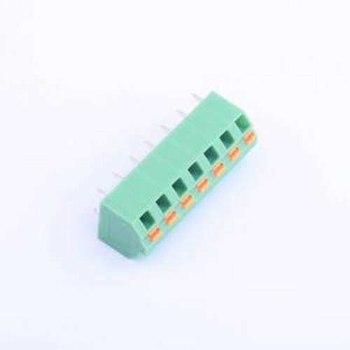 KF250NH-5.08-7P 弹簧式接线端子 1x7P 5.08mm 每排P数:7 排数:1