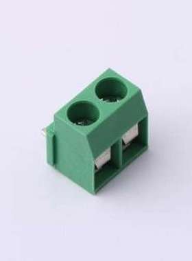 MX126R-5.0-02P-GN01-Cu-S-A 螺钉式接线端子 5mm 1x2P 排数:1 每